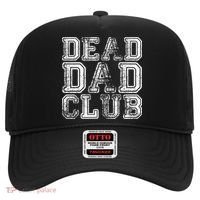 Dead Dad Club Retro Funny Saying Hat thumb 0