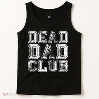 Dead Dad Club Retro Funny Saying Tank Top thumb 2