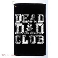 Dead Dad Club Retro Funny Saying Golf Towel thumb 0