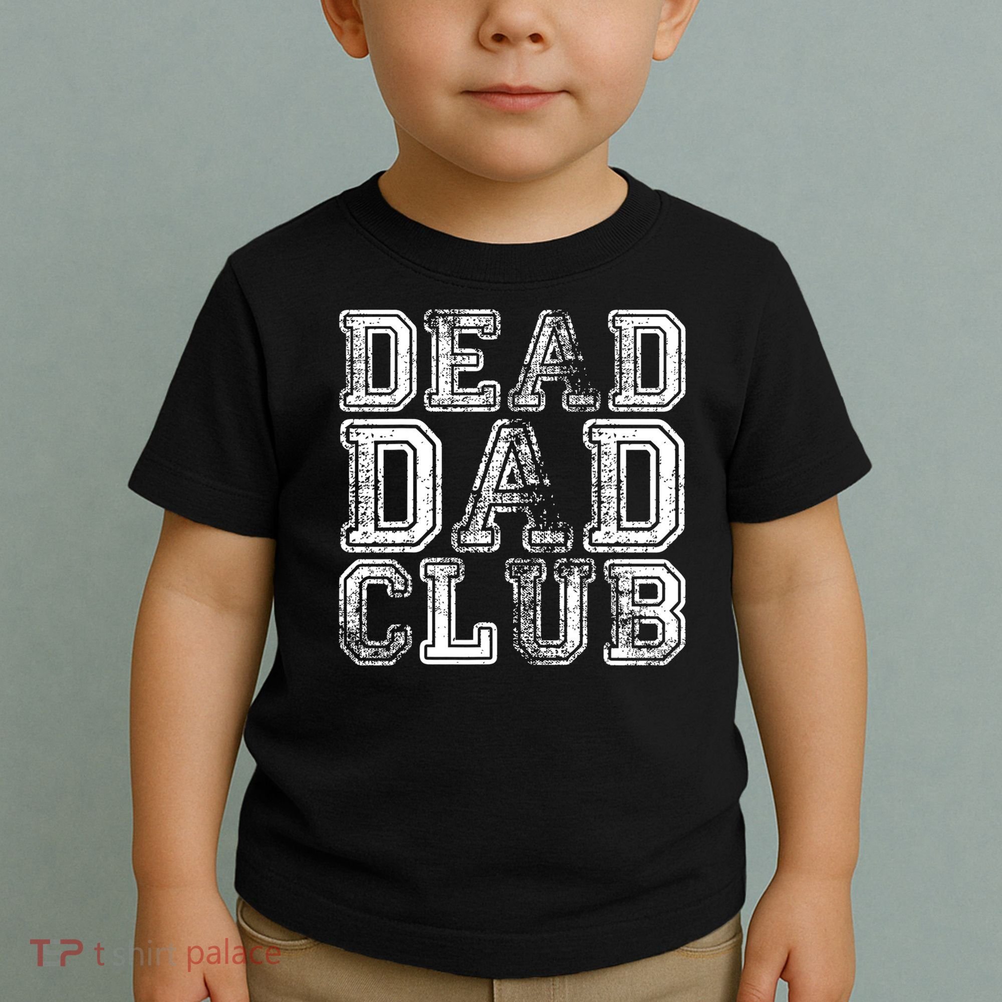 Dead Dad Club Retro Funny Saying Toddler T-Shirt