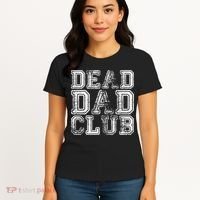 Dead Dad Club Retro Funny Saying Women's T-Shirt thumb 4