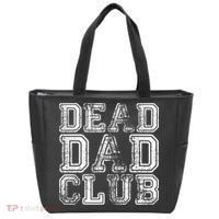 Dead Dad Club Retro Funny Saying Tote Bag thumb 0