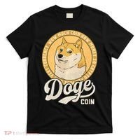 Dogecoin Doge Coin Logo Shiba Inu Dog Crypto Currency Meme T-Shirt thumb 0