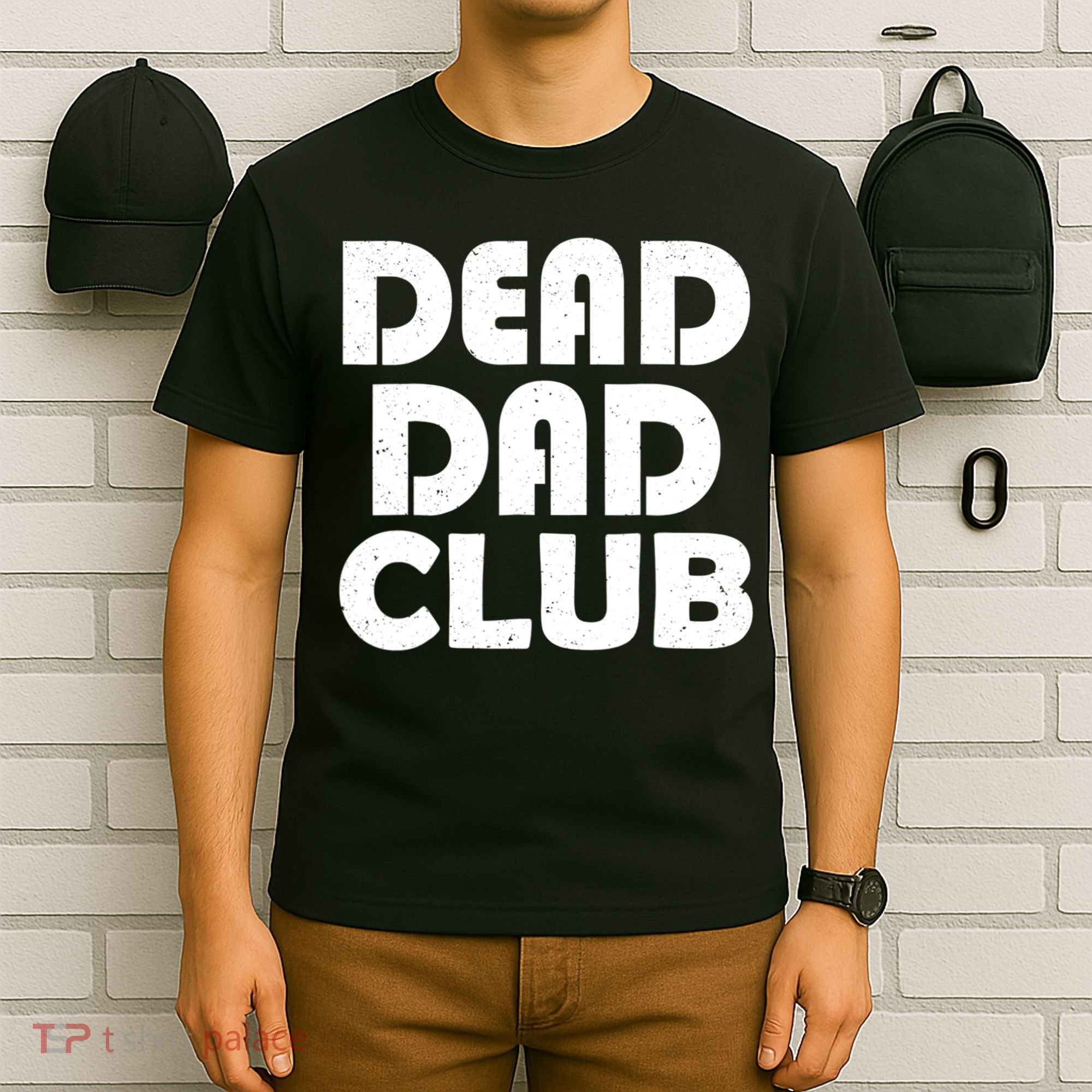Dead Dad Club Vintage Funny Saying Dead Dad Club T-Shirt