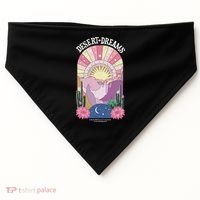 Desert Dreams Coachella Valley California Retro USA-Made Doggie Bandana thumb 0
