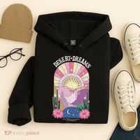 Desert Dreams Coachella Valley California Retro Hoodie thumb 4
