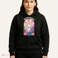Desert Dreams Coachella Valley California Retro Hoodie thumb 5