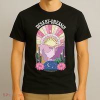 Desert Dreams Coachella Valley California Retro T-Shirt thumb 3
