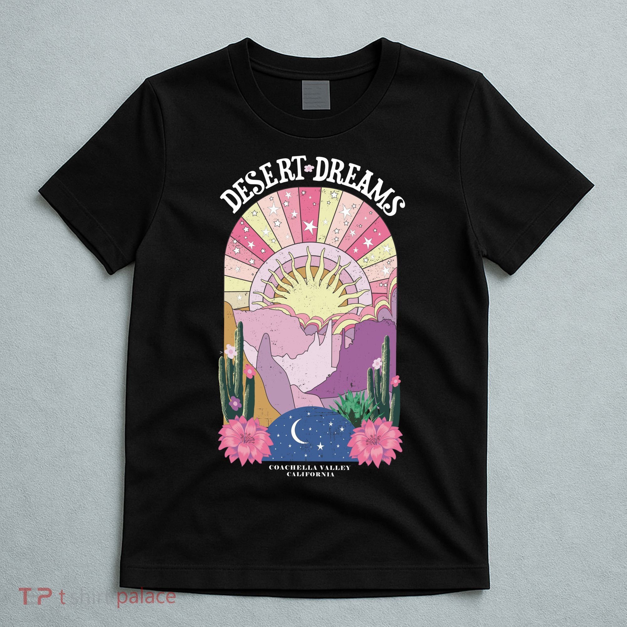 Desert Dreams Coachella Valley California Retro T-Shirt