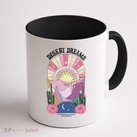 Desert Dreams Coachella Valley California Retro Coffee Mug thumb 1