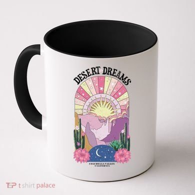 Desert Dreams Coachella Valley California Retro Coffee Mug