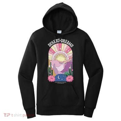 Desert Dreams Coachella Valley California Retro Women's Hoodie