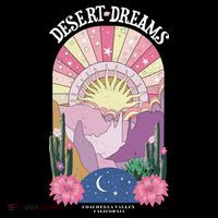 Desert Dreams Coachella Valley California Retro Mousepad thumb 1