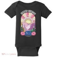 Desert Dreams Coachella Valley California Retro Baby Bodysuit thumb 0