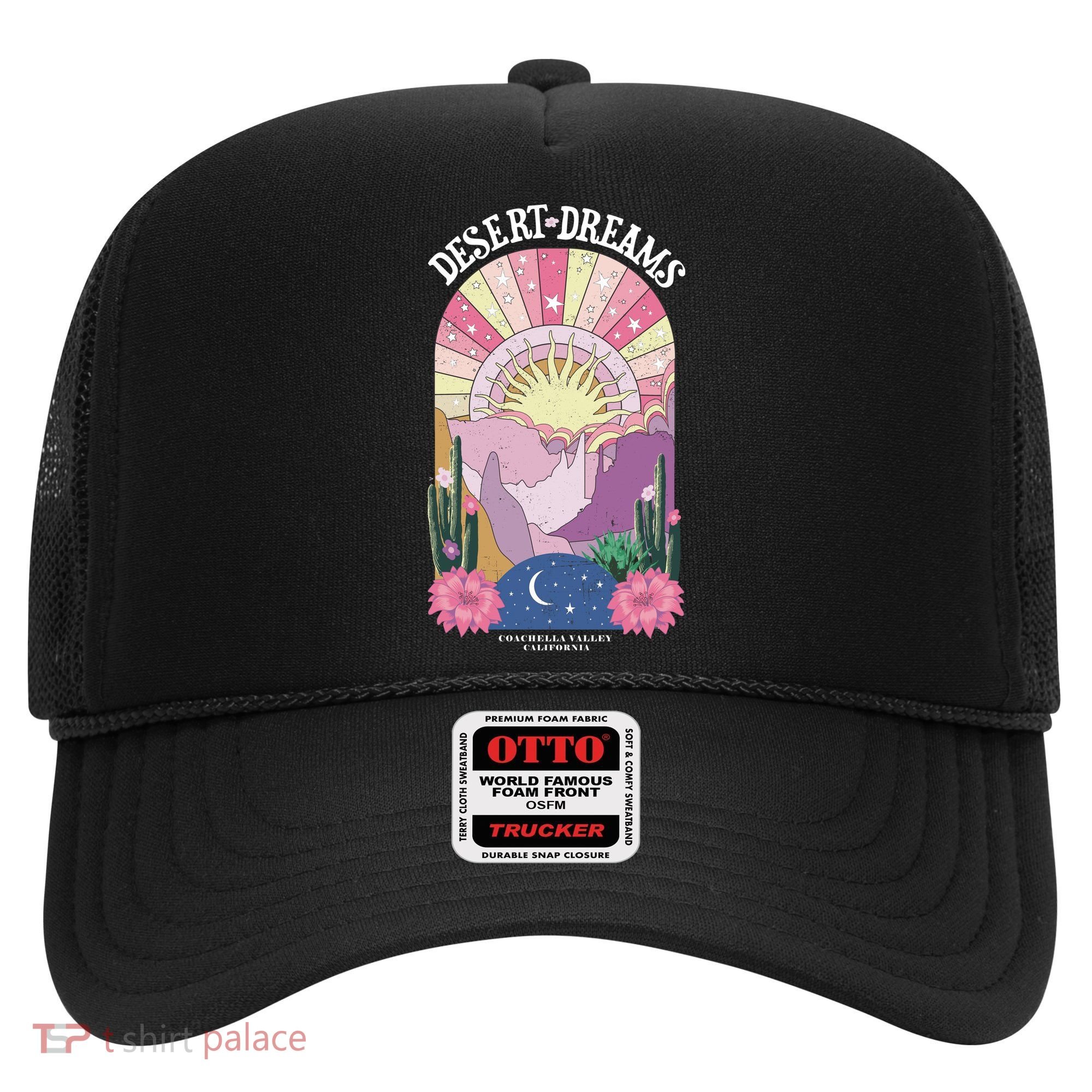Desert Dreams Coachella Valley California Retro Hat