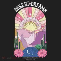 Desert Dreams Coachella Valley California Retro Hat thumb 2