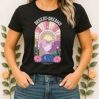 Desert Dreams Coachella Valley California Retro Women's T-Shirt thumb 2