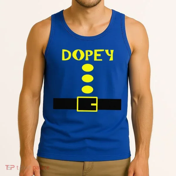 Dopey Dwarf Costume Funny Halloween Gifts Tank Top