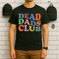 Dead Dad Club Vintage Funny Saying T-Shirt thumb 6