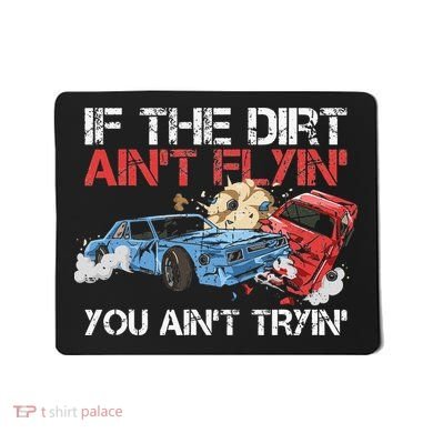 Demolition Derby Cars Design for a Demolition Derby Driver Mousepad