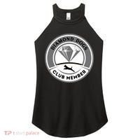 Diamond Dogs Club Member Women's Perfect Tri Rocker Tank thumb 0