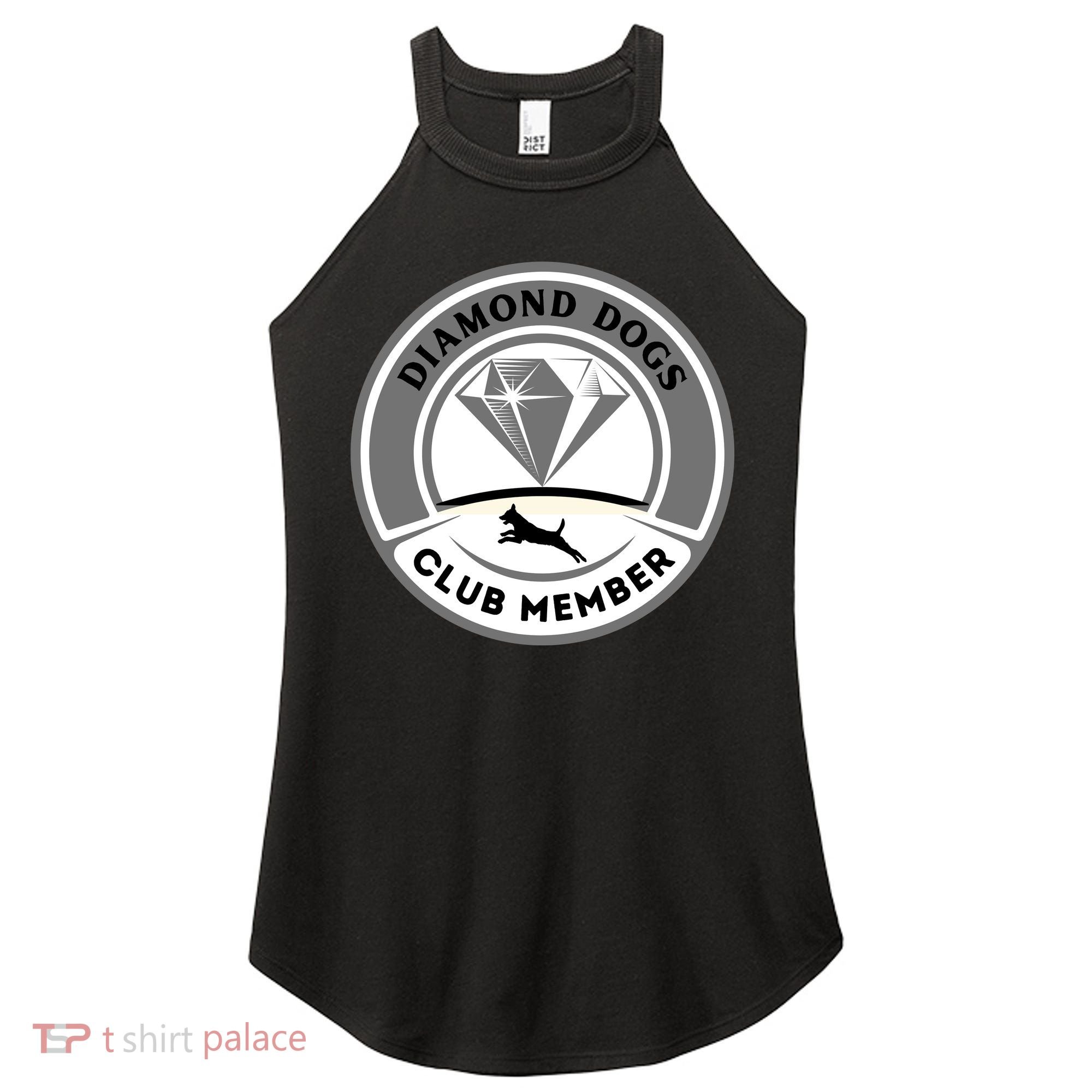 Diamond Dogs Club Member Women's Perfect Tri Rocker Tank