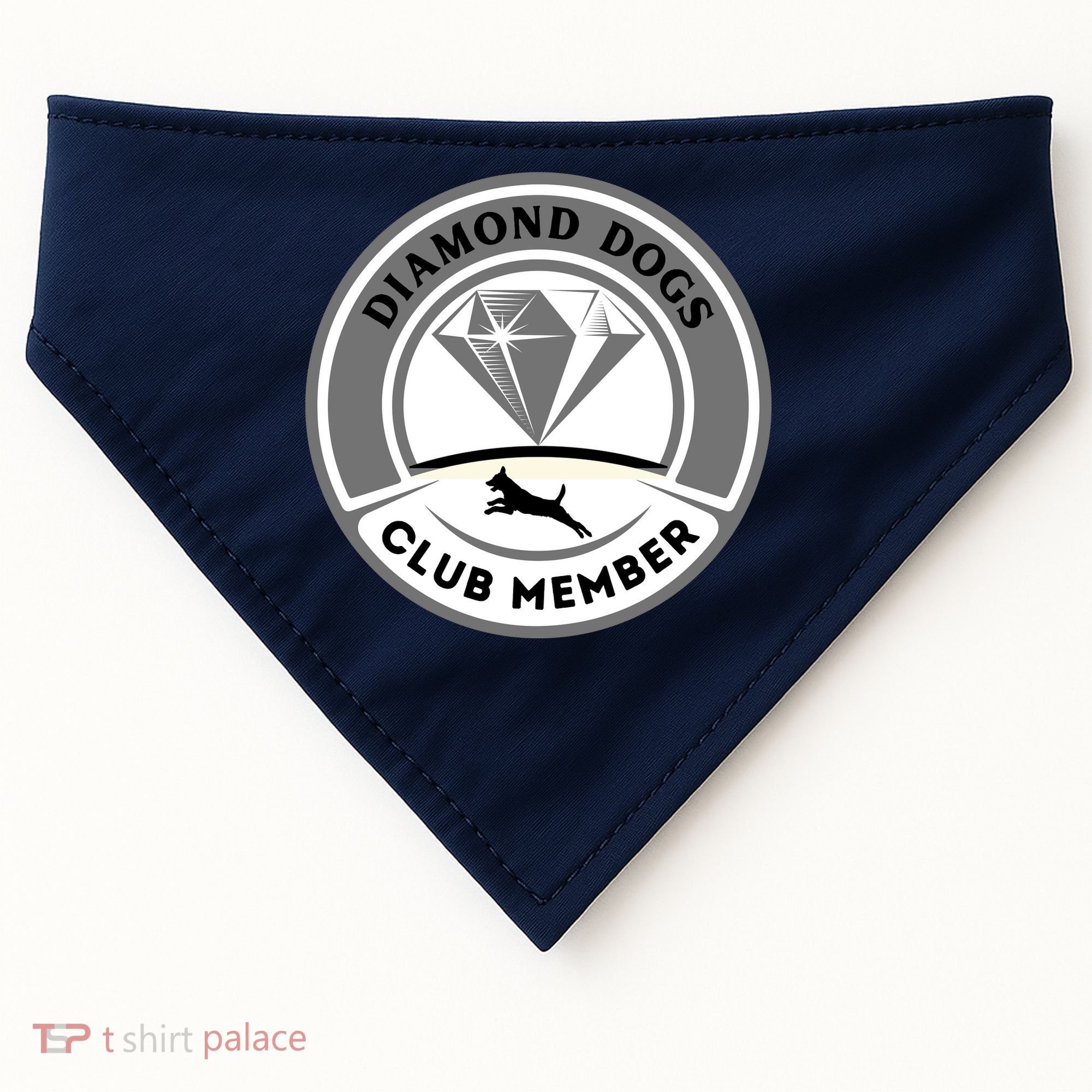 Diamond Dogs Club Member USA-Made Doggie Bandana