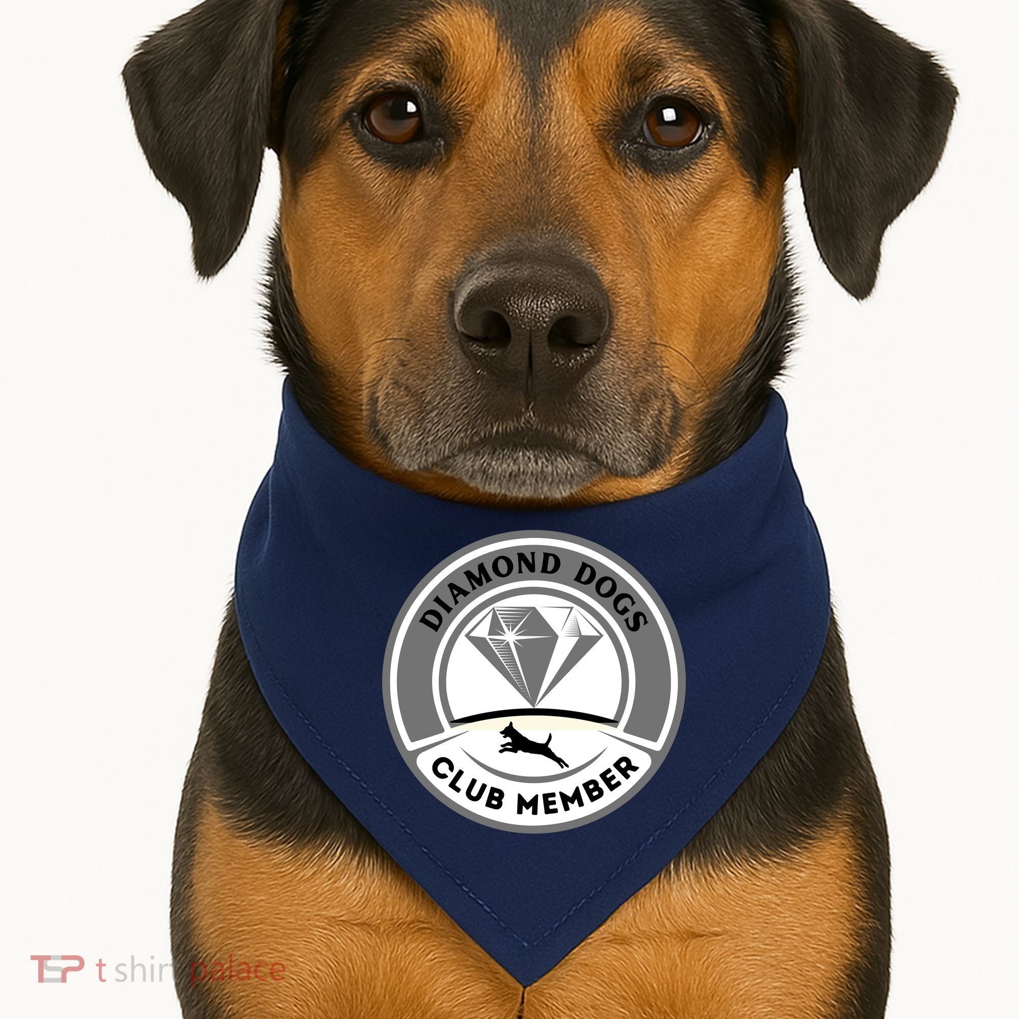 Diamond Dogs Club Member USA-Made Doggie Bandana