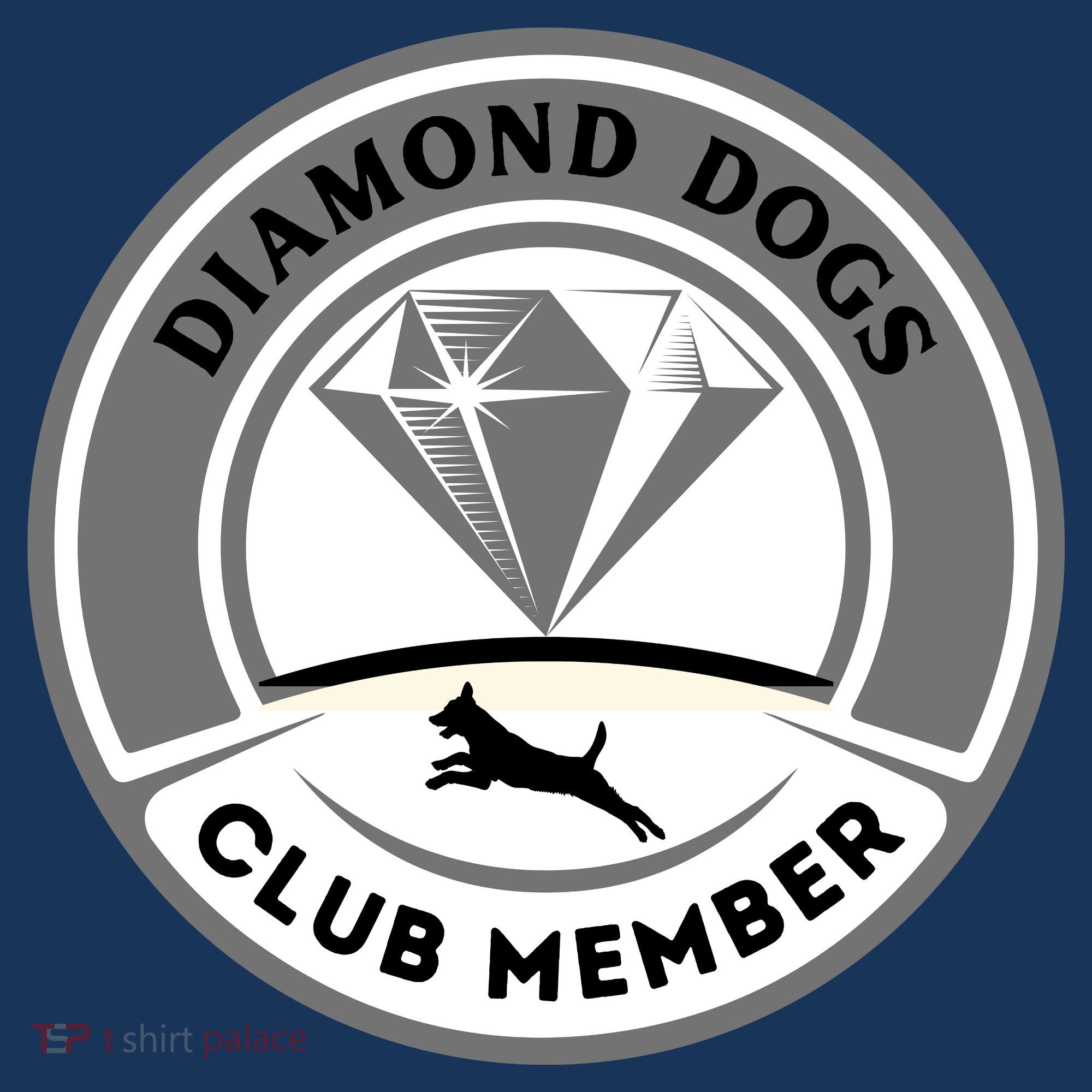 Diamond Dogs Club Member Mousepad