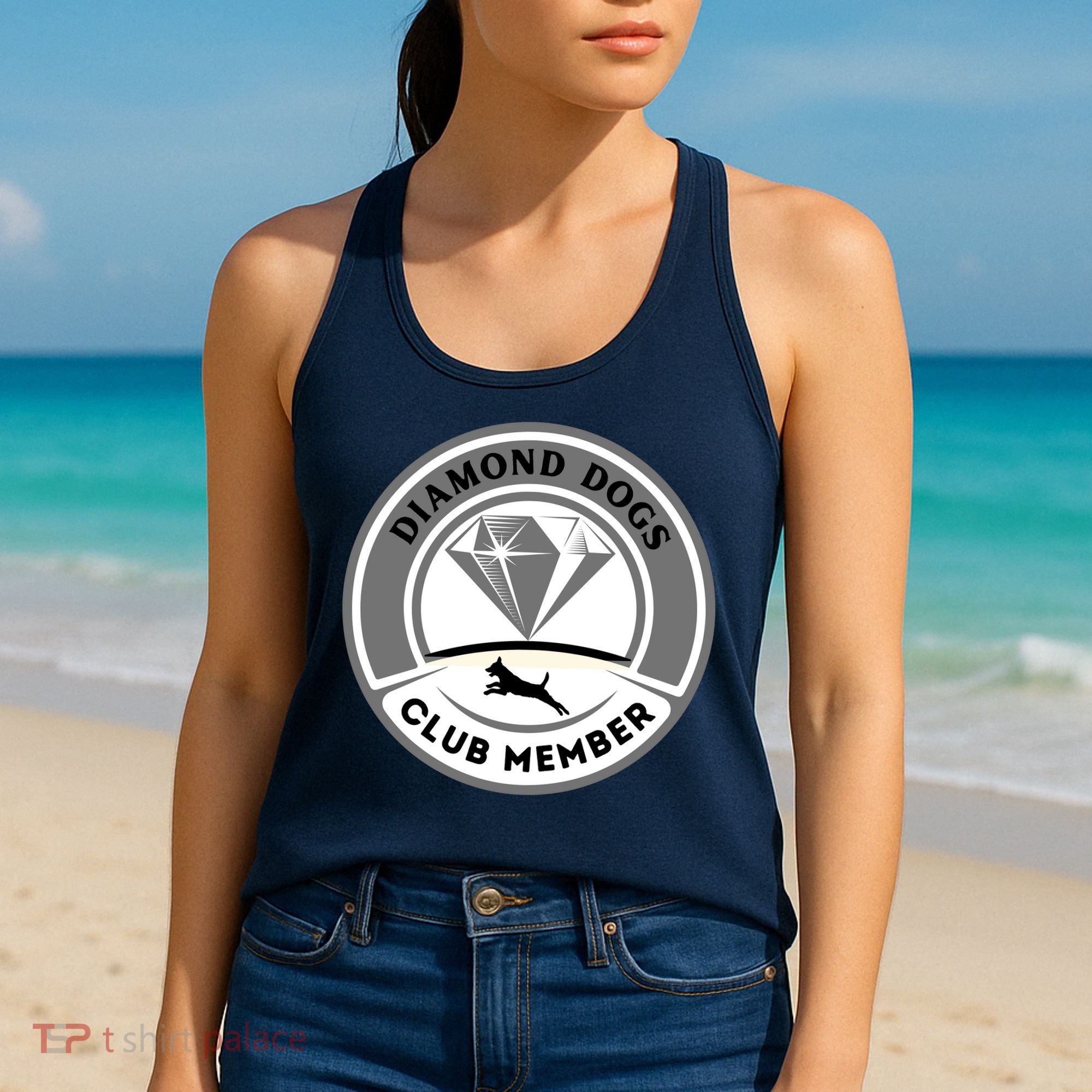 Diamond Dogs Club Member Women's Tank Top