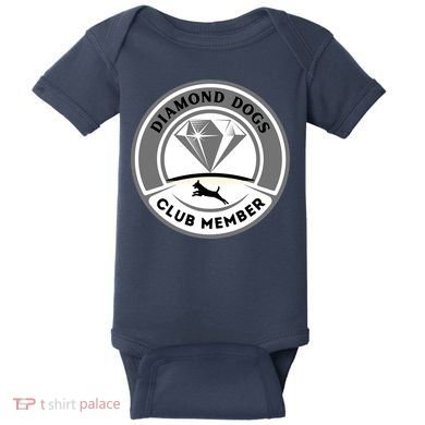 Diamond Dogs Club Member Baby Bodysuit