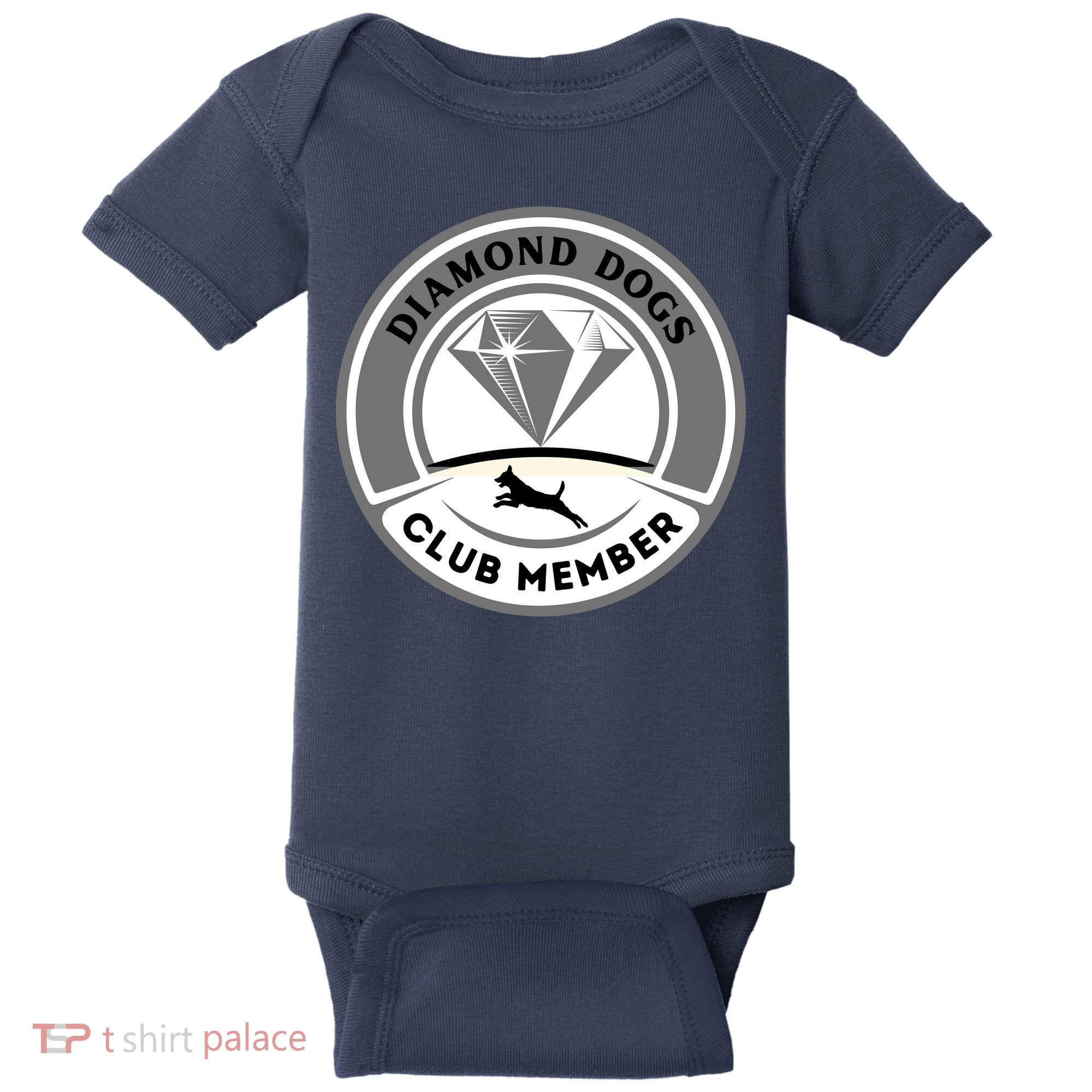 Diamond Dogs Club Member Baby Bodysuit