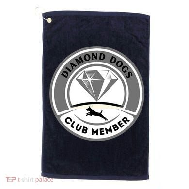 Diamond Dogs Club Member Golf Towel