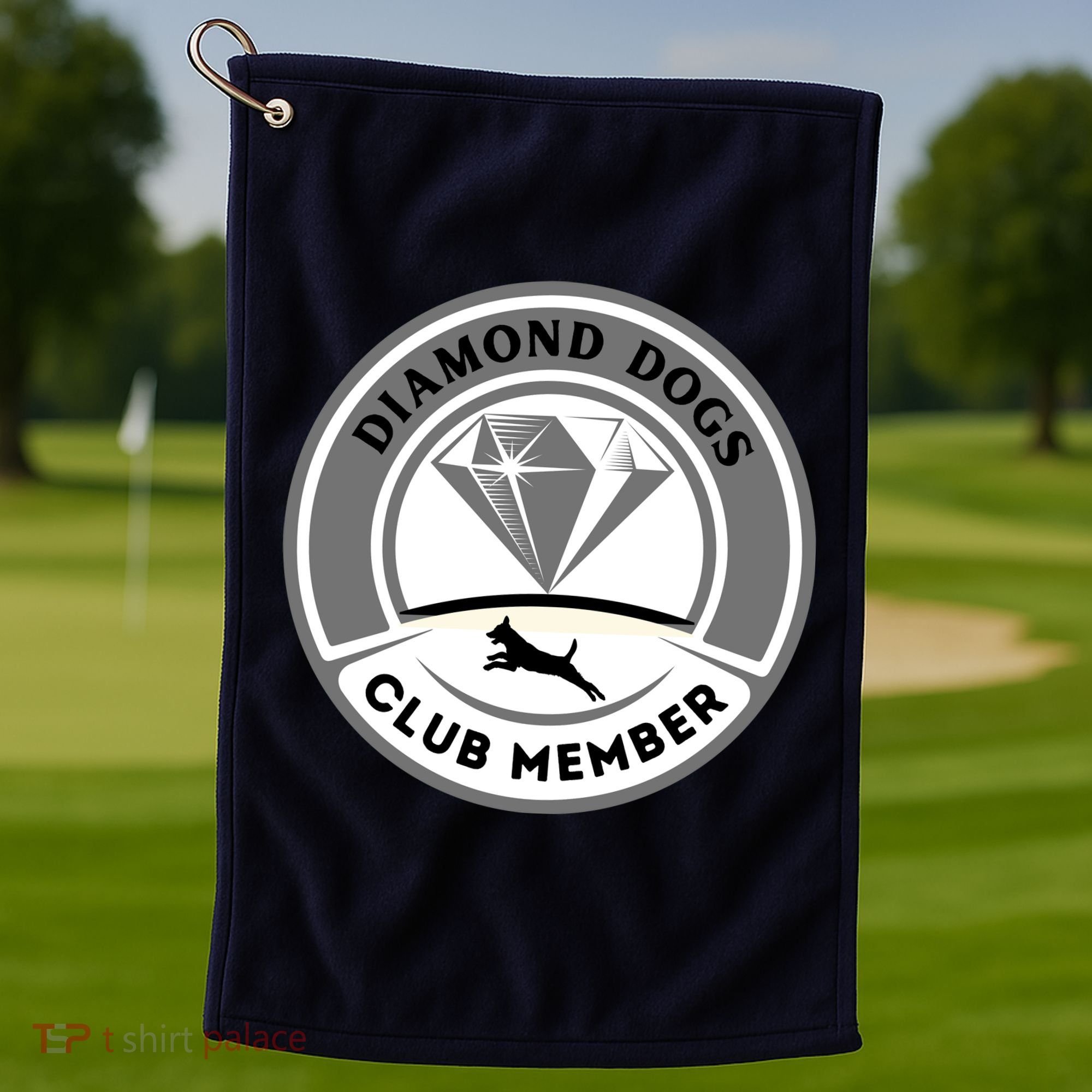 Diamond Dogs Club Member Golf Towel