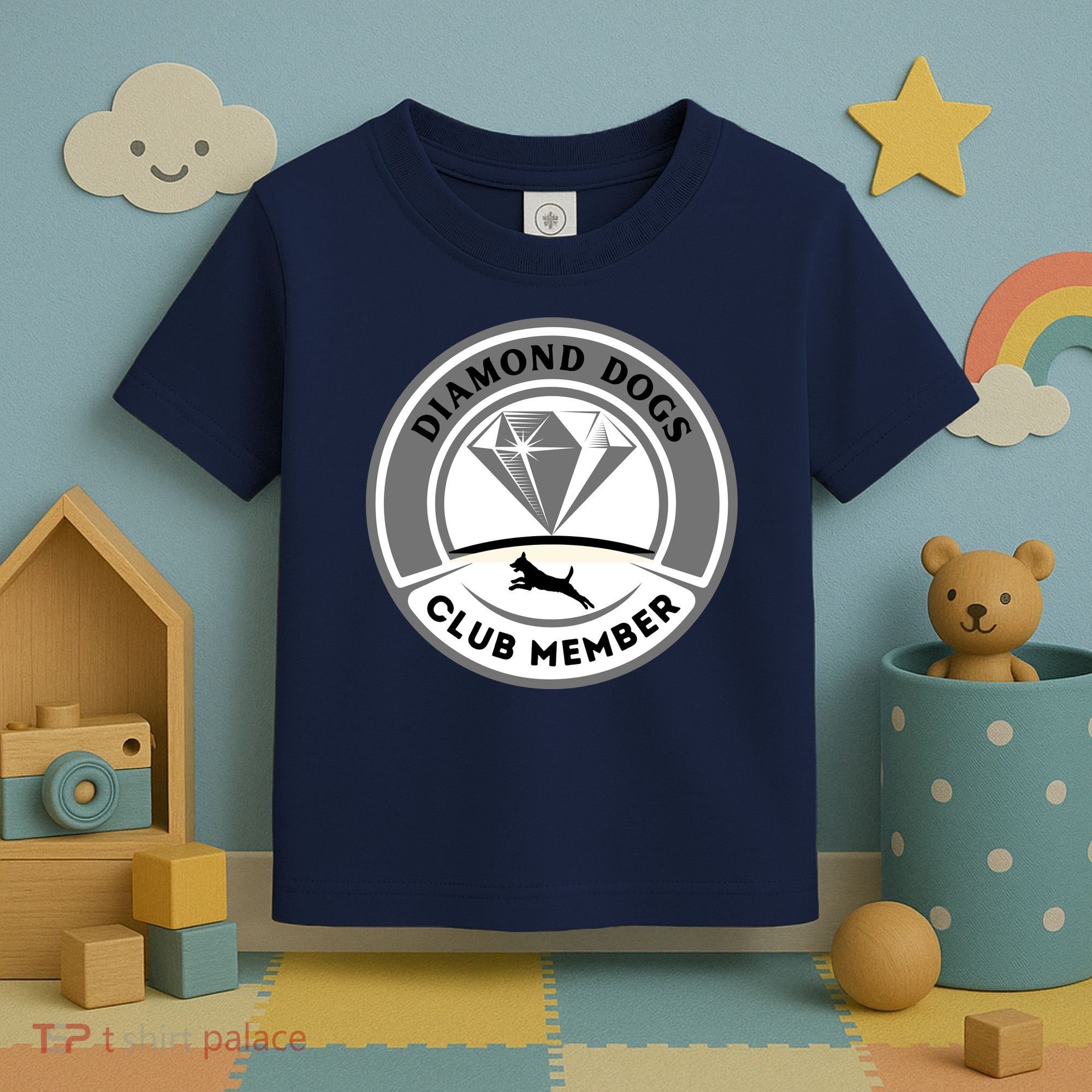 Diamond Dogs Club Member Toddler T-Shirt