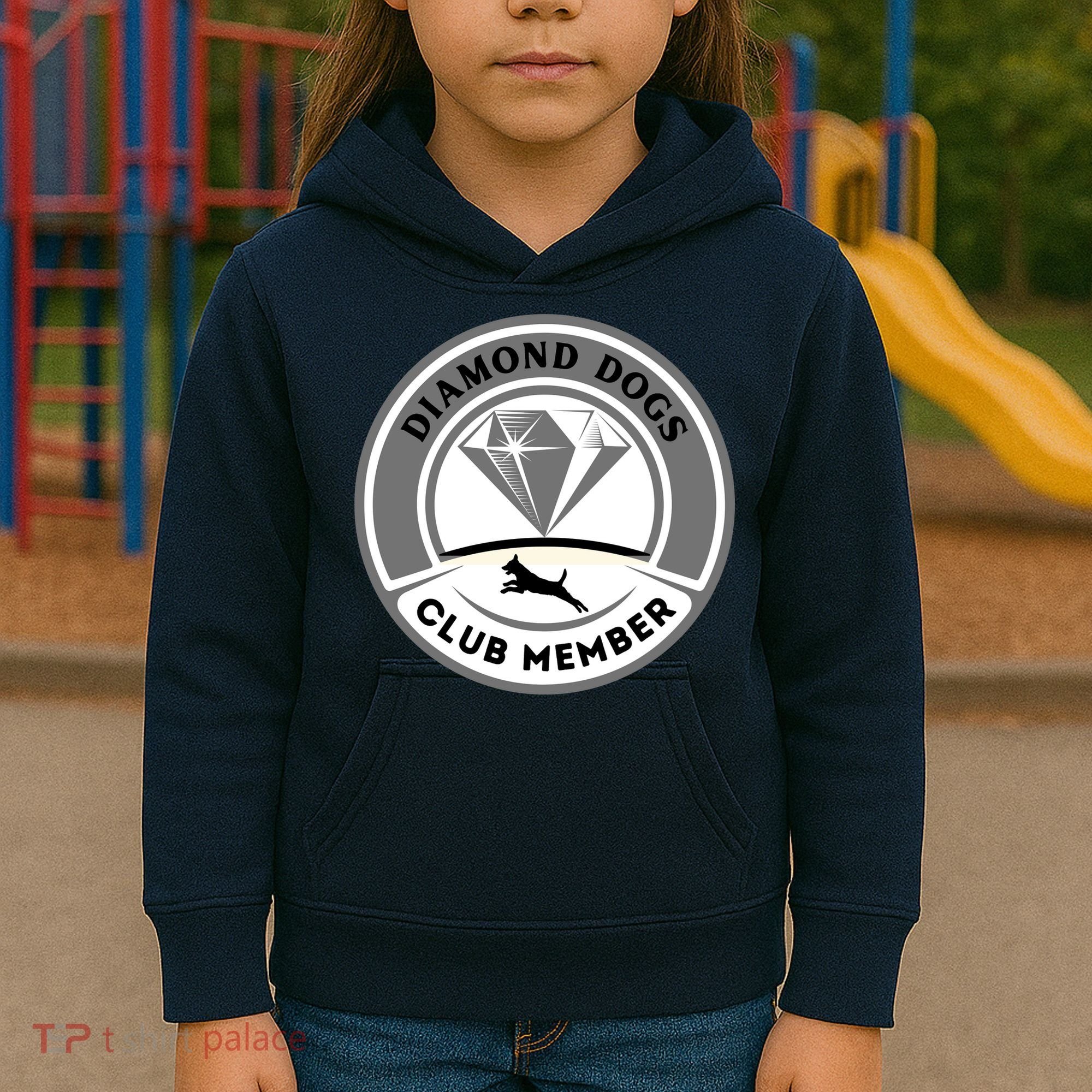 Diamond Dogs Club Member Kids Hoodie