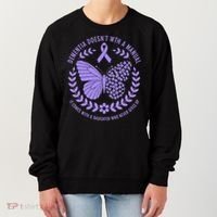 Dementia Doesnt Come With A Manual Alzheimers Awareness Women's Sweatshirt thumb 0