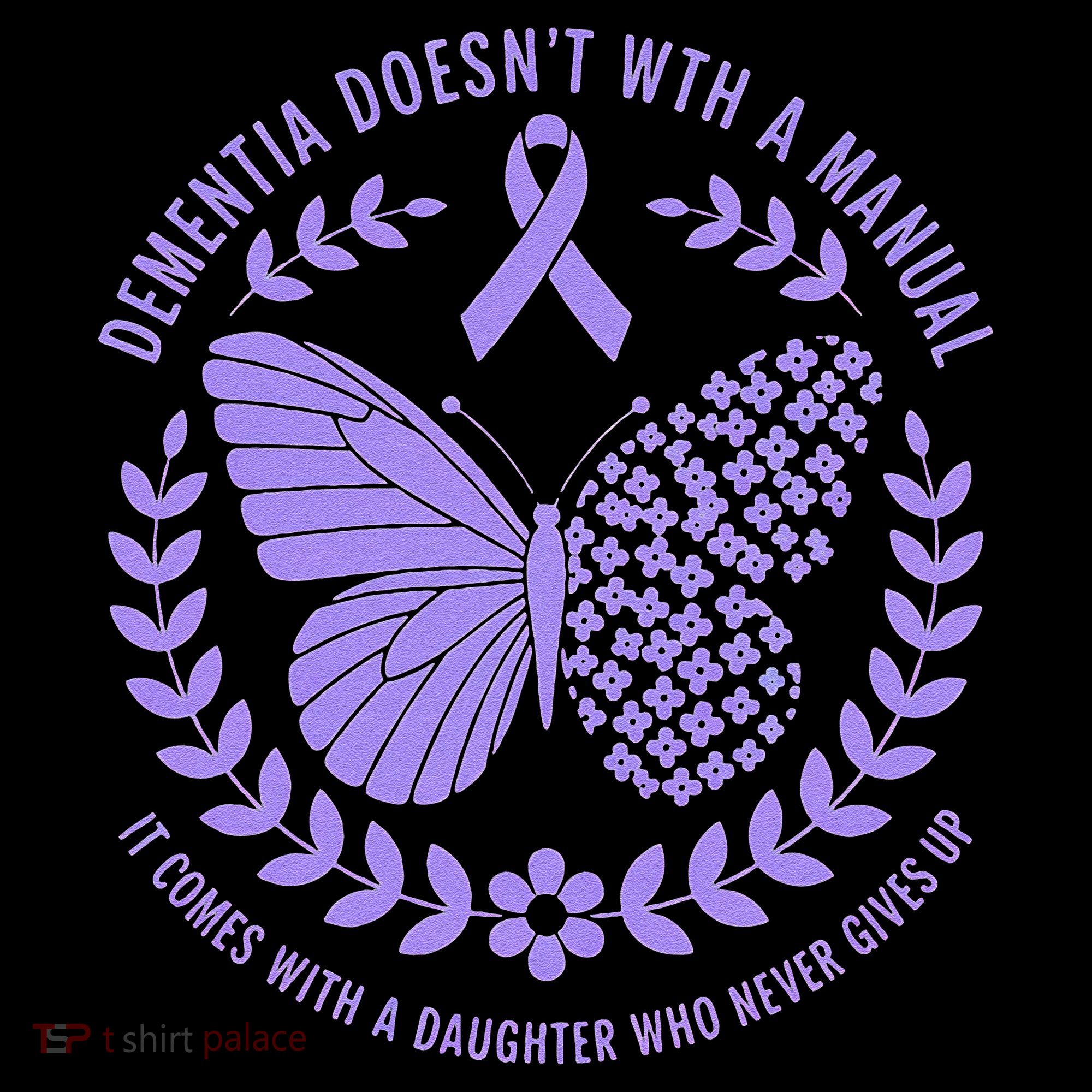 Dementia Doesnt Come With A Manual Alzheimers Awareness Women's Hoodie