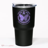 Dementia Doesnt Come With A Manual Alzheimers Awareness Tumbler thumb 0