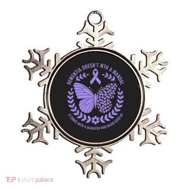 Dementia Doesnt Come With A Manual Alzheimers Awareness Ornament