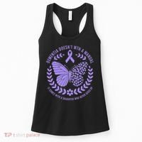 Dementia Doesnt Come With A Manual Alzheimers Awareness Women's Tank Top thumb 0