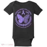 Dementia Doesnt Come With A Manual Alzheimers Awareness Baby Bodysuit thumb 0