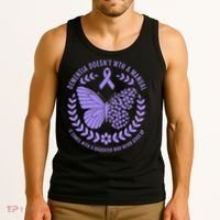 Dementia Doesnt Come With A Manual Alzheimers Awareness Tank Top thumb 3