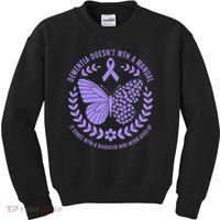 Dementia Doesnt Come With A Manual Alzheimers Awareness Kids Sweatshirt thumb 0