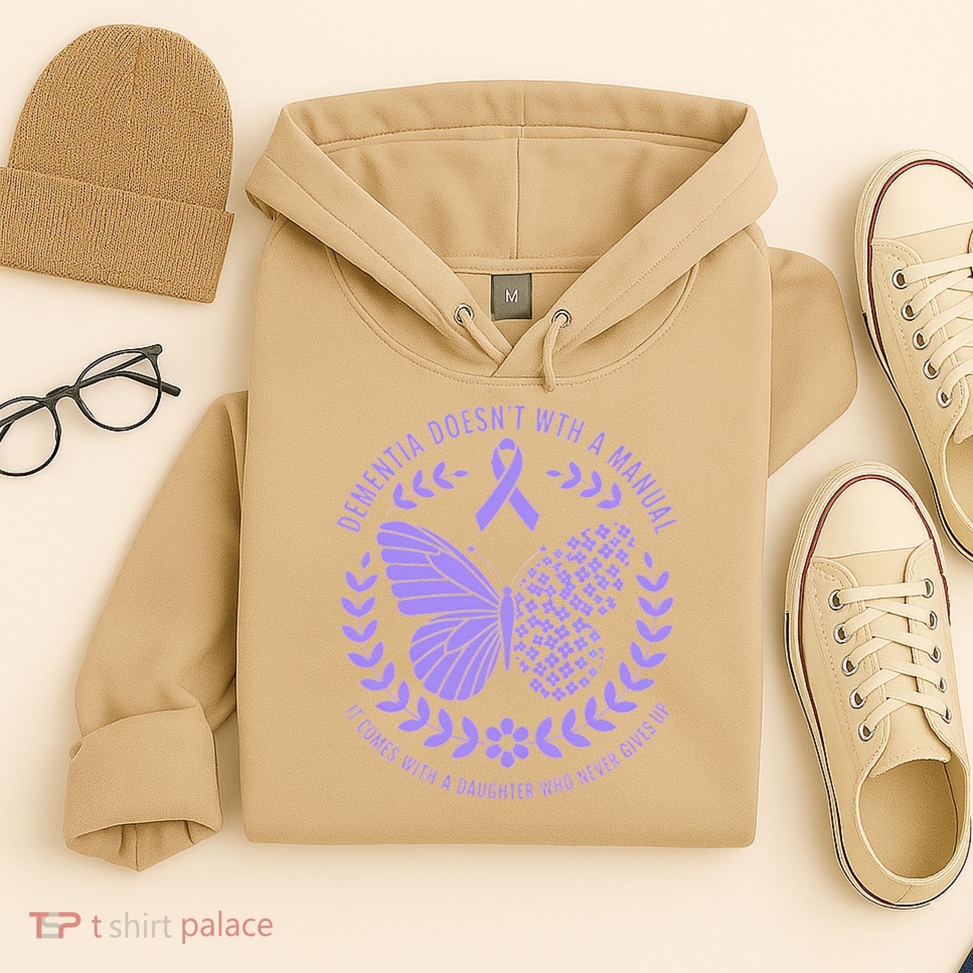 Dementia Doesnt Come With A Manual Alzheimers Awareness Hoodie
