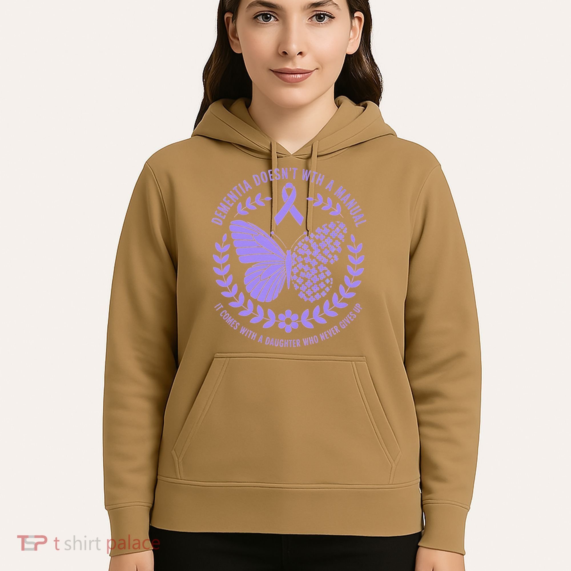 Dementia Doesnt Come With A Manual Alzheimers Awareness Hoodie