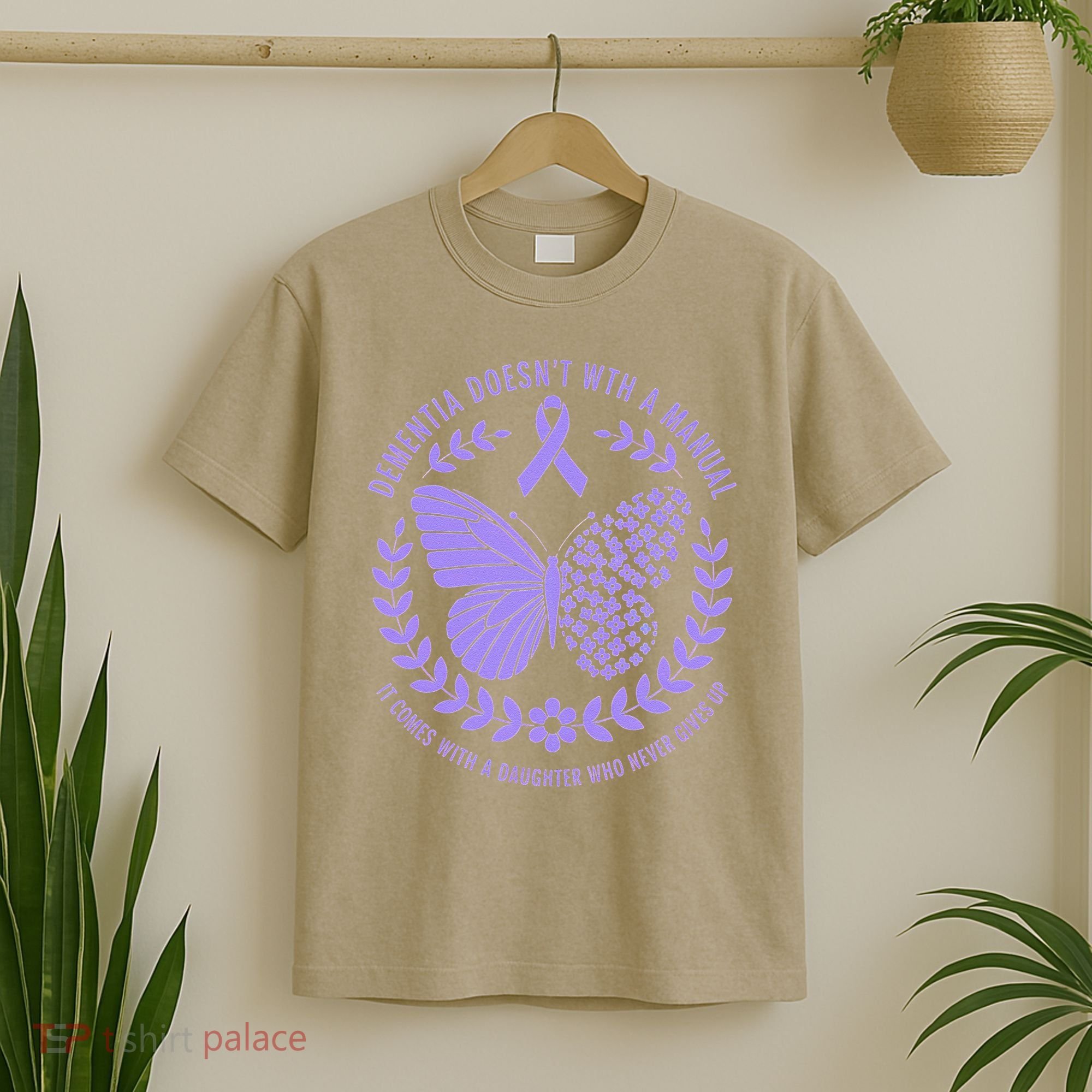 Dementia Doesnt Come With A Manual Alzheimers Awareness T-Shirt