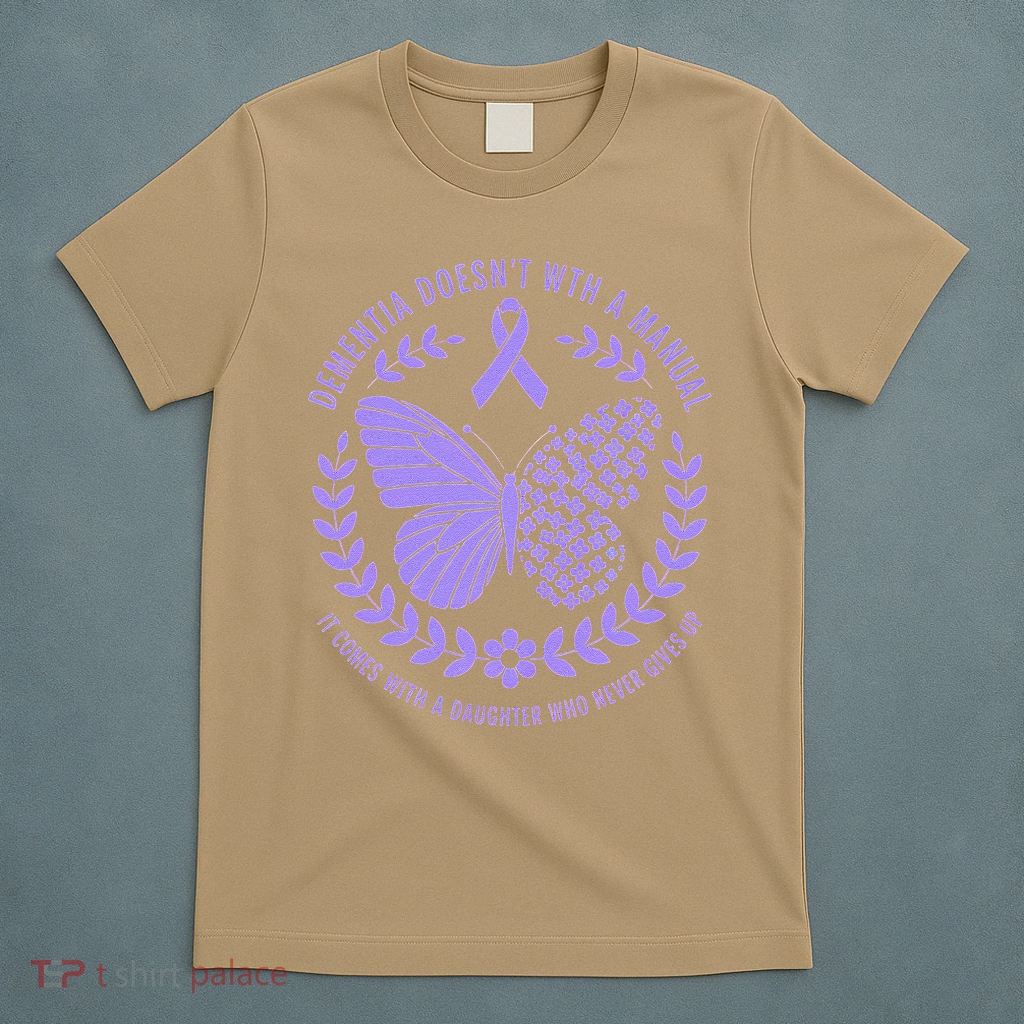Dementia Doesnt Come With A Manual Alzheimers Awareness T-Shirt