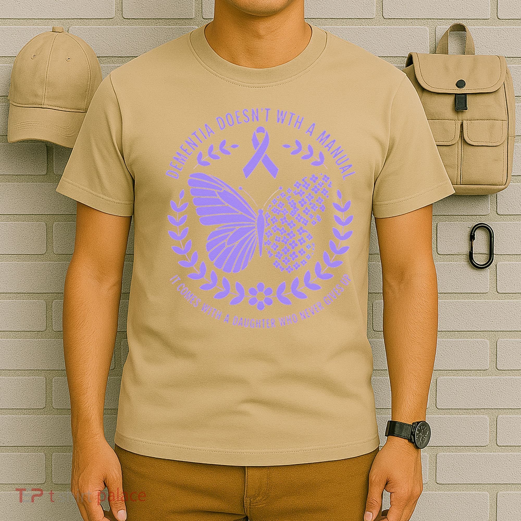 Dementia Doesnt Come With A Manual Alzheimers Awareness T-Shirt