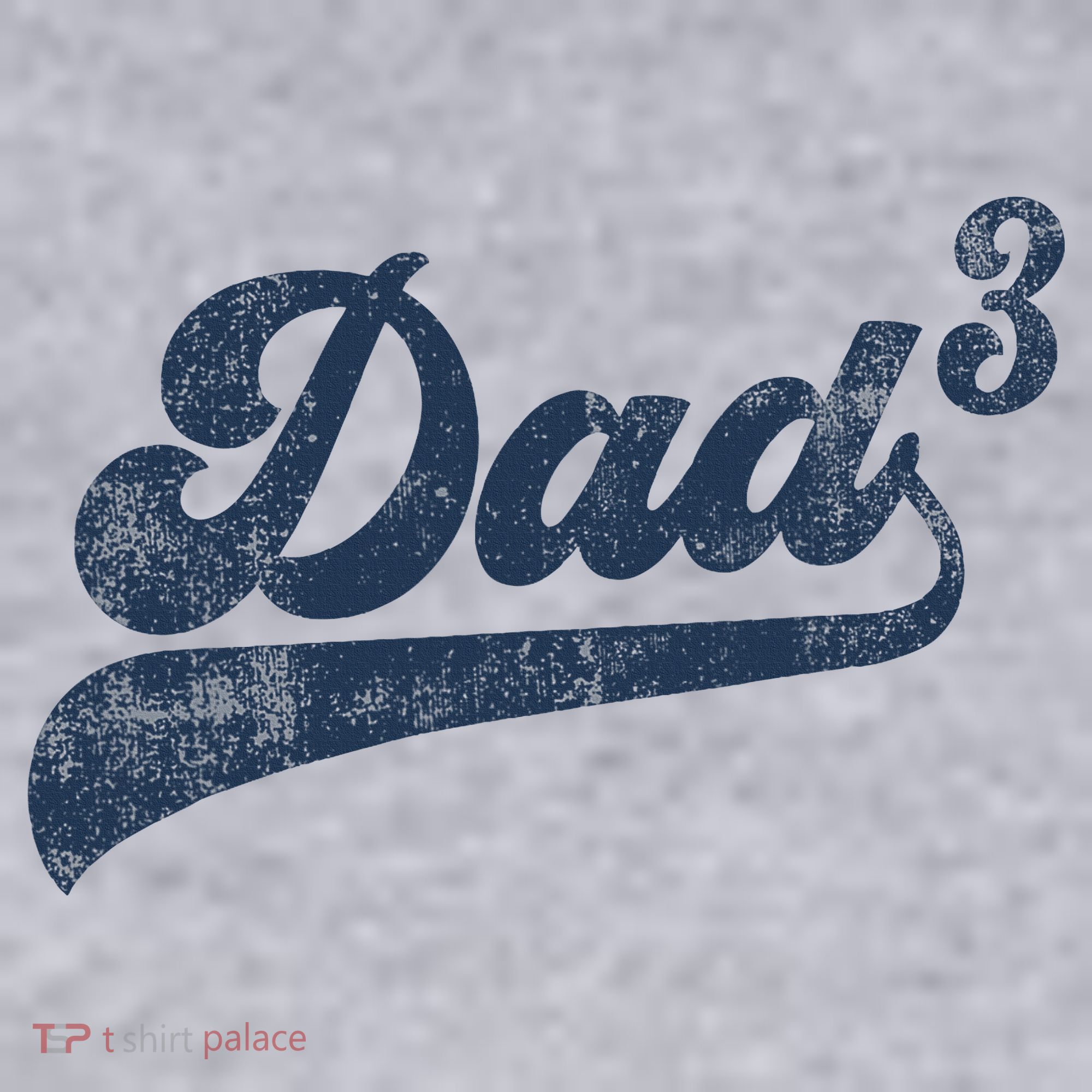Dad3 Dad Cubed Gifts Father Of Three Daddy 3 Third Time Dad Women's Sweatshirt